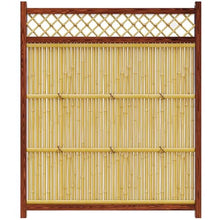 DECORN Wood Garden Fence Privacy Fence Screen Outdoor Wooden Landscape Edging Decorative Border for Yard Patio Pathway Courtyard Maintenance, 59.1""L,B-70.9""H