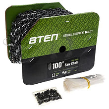 8TEN Chainsaw Chain Bulk Reel Full Chisel 100 Foot 0.063 Gauge .325 Pitch