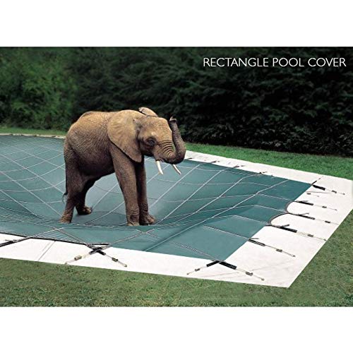 Loop Loc Rectangle Pool Safety Cover Green
