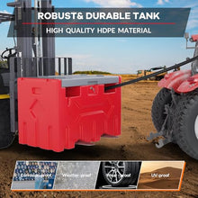 Portable Fuel Transfer Tank, 50 Gallon Heavy-Duty Manual Pump 4 Wheels, Spill-Proof Gas/Diesel Container for Secure Transport to Tractor, Boat, Truck