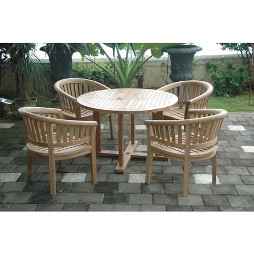 212 Main Tosca Round Table 47 in. Multicoloured
