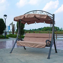 uhyOHF Outdoor Courtyard Porch Swing Iron Swing Hanging Chair Rocking Chair Hammock Swing Chair Suitable for Garden Poolside (