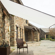 XBTGS White Greenhouse Shading Net 9x11m - Sunblock Shade Cloth for Plants Breathable Shade Mesh Tarp with Grommets Rectangular Awning & Balcony Privacy Netting,Whit,White-3x7m(9.8 * 23ft)