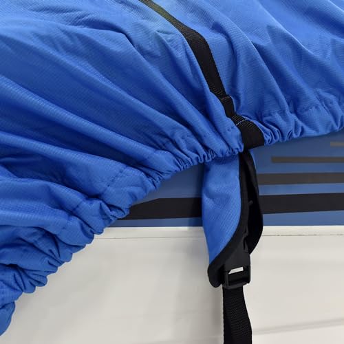 Budge American Flagship Ripstop Pontoon Cover Blue 20' to 24' Long