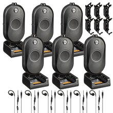 Motorola Solutions CLP1080e 8-Channel Two-Way UHF Business Radio Black (6-Pack)