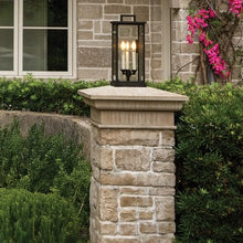 Hinkley Weymouth Medium Pier Mount Lantern, Low Voltage Oil Rubbed Bronze