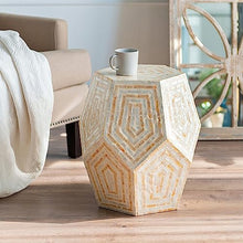 Coffee Table Small Accent Table Side Table, 18x21 Inch Coffee Table Corner Table, Garden Stool, Plant Stand, End Table Tea Table Nightstand for Living Room Bedroom Balcony Tea Table Side Table