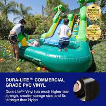 JumpOrange 12' Safari Inflatable Water Slide with Pool and Blower