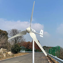 NINILADY 3000W 48V Wind Turbine Generator with Hybrid MPPT Controller 3KW Permanent Magnet Generator for Homeuse 3 Blades Free Energy Windmill (with MPPT Controller)