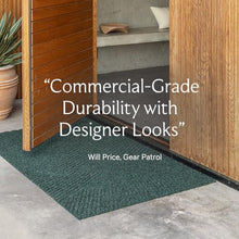 HEYMAT Strå Premium Scandinavian Indoor & Outdoor Doormat – Designer Entry Mat with Superior Dirt & Moisture Control – Non-Slip – Green, 2' x 3'