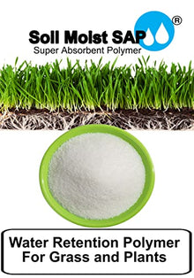Soil Moist SAP Super Absorbent Polymer Water Retention Polymer for Grass and Gardens 45 Lb.
