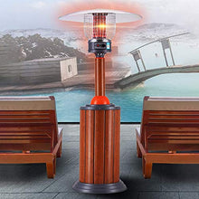 AIZYR Outdoor Patio Heater - Stainless Steel Patio Heater with Stepless Fine-Tuning/High Efficiency Heating for Garden, Balcony,Liquefied Gas