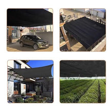 ETPTGZLZNS 55% Black Shade Cloth, Sun Shade sail with Grommets, Sun sail Shades, Patio Sun Shade for Garden, Plants Cover, Greenhouse and Patio(600cm/236in)