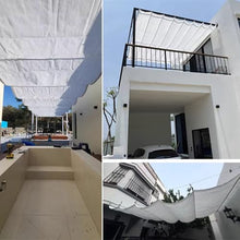 QWEASDF Retractable Sun Shade Canopy Cover Sliding Wave Shade Sail ，for Pergola Patio Deck Yard Gazebo Outdoor ，elescopic Canopy Pergola Cover with Mounting Kit(W2.8*L13m/W9.19*L42.65ft)