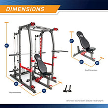 Marcy Pro Smith Total Body Home Gym System Grey