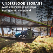 Tentsile Duo 2P Double Hammock – Camping and Lounging Hammock for Backyards, Festivals, Roo, Picnics, Outdoor Campouts, Black, Two Person, Designed in the UK (2024)