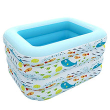 Automatic Inflatable Swimming Pool Thickened Baby Adult Home Paddling Pool Inflatable Kiddie Pool for Relax - Swimming Pool for Kids and Adults (3.05 meters)