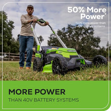 Greenworks 60V 25in Self-Propelled Lawn Mower, (2) 4.0 Ah Battery Kit