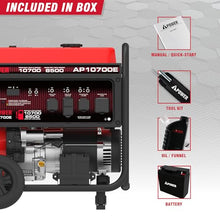 A-iPower 10700-Watt Electric Start Gas Portable Generator, CO Sensor