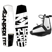 Hyperlite Wakeboard Agent with Destroyer Bindings White Black 138 cm