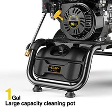 Heavy Duty Gas Pressure Washer 3500 PSI 2.6 GPM, Black