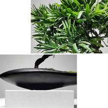 YXIANG56Q Fake Plants Artificial Green Plant Ornaments Bonsai Tree Fake Office Desk Decor Bonsai Tree
