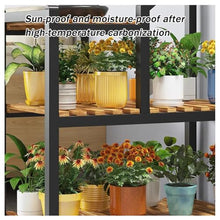 UMJIGF Multi-Tier Plant Stand, Wall Room Divider-Modern Arc Partition Shelf, Heavy Duty Storage Organizer Rack Display Shelf for Living Room Patio Balcony,Gold-100x30x175cm