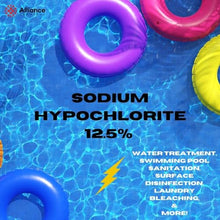 Alliance Chemical Sodium Hypochlorite 12.5% Pool Chlorine & Water Treatment Full Pallet