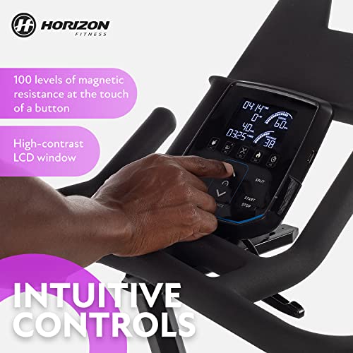Horizon Fitness 7.0 IC Indoor Cycle Bike Black