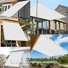 19x40 FT Outdoor Waterproof Rectangle Sun Shade Sail for Patio/Pool UV Protection Canopy Pergola Shade Cover