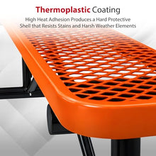 Leisure Craft 6 ft Backless Outdoor Bench, Heavy Duty, Made in USA