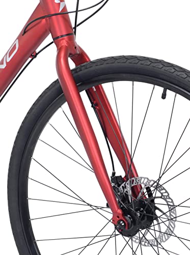 Giordano H2 Men's Hybrid Bicycle Red