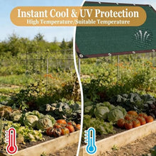 ACFBGFV 90% Dark Green Shade Cloth 38 ftx 48 ft Sun Shade Netting with Grommets, UV Protected Garden Plant Cover for Patio Pergola Greenhouse Chicken Coop Kennel