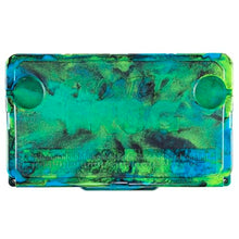 Frosted Frog 45 Qt Camo Rotomolded Insulated Cooler, Black Blue Green