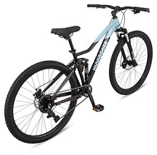 Mongoose Impasse 2.0 Mountain Bike 8-Speed Full Suspension 29-Inch Black/Blue