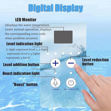 WEIZIIA Electronic Chlorine Generator, Salt Chlorine Generator, Salt Chlorine Machine, Chlorine Electrolyzer Salt Chlorination System Swimming Pool Electrolyzer Treatment Tool,8g/h