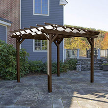 Highwood Bodhi 10x10 Pergola Weathered Acorn