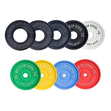 Bells of Steel Calibrated Machined Iron Powerlifting Weight Plates - 459kg Set