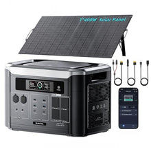 BP3000 Portable Power Station 3200W Solar Generator with 400W Panels