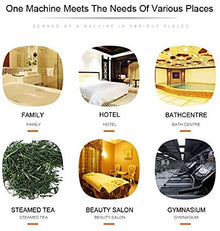 XQZMZSCP Home Sauna,3.6kw Sauna Oven 220v spa saunaset Stainless Steel Drying steam Bath Sauna Stove Stove with External Control Temperature