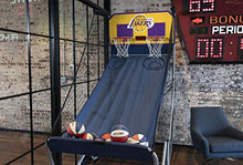 Pop-A-Shot Home Dual Shot Basketball Game Los Angeles Lakers Purple Gold