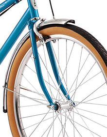 Schwinn Twinn Classic Tandem Adult Beach Cruiser Bike Blue