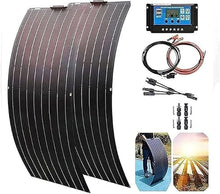 KZZAAO 1600 Watt Solar Panel Kit 2 * 800W Flexible Solar Panels with 40A Charge Controller Portable Monocrystalline Photovoltaic Module