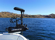 PARKHO HASWING Electric Trolling Motor 24V 80LB 60 Inch Black w/ Remote + Quick Release + Foot Control