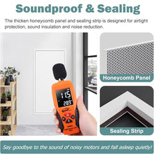 Exterior Crawl Space Access Door with Lock, Wall Celling Floor Soundproof Access Panel, Aluminum Frame Plumbing Cables Hole Cover Plate, Easy to Install(36x48in)