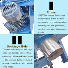 INTSUPERMAI Industrial Centrifugal Dehydrator 100LB Capacity 220V