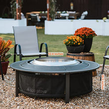 Solo Stove 52.6" Fire Pit Surround | Protective Barrier & Outdoor Tabletop