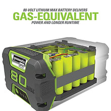 Greenworks 80V 16 in String Trimmer & 500 CFM Blower Combo, 2.0 Ah Battery
