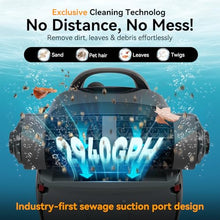 Cordless Robotic Pool Cleaner, Wall Climbing, Extended Battery Life, 0.28 Cu Ft Large Capacity, Advanced Dual-Motor, X3 Auto Pool Vacuum for Inground & Above Ground Pools Up to 1615 Sq.Ft, Orange