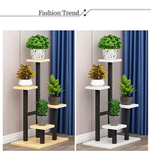 RWGOVLU Flower Rack Display Stand Planter Stand For Indoor Plants Flower Pot Stand Iron Bracket Plant Pot Holders Shelf
